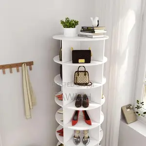 360 Rotates Bags And Shoes Rack