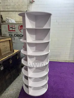 360 Rotates Bags And Shoes Rack