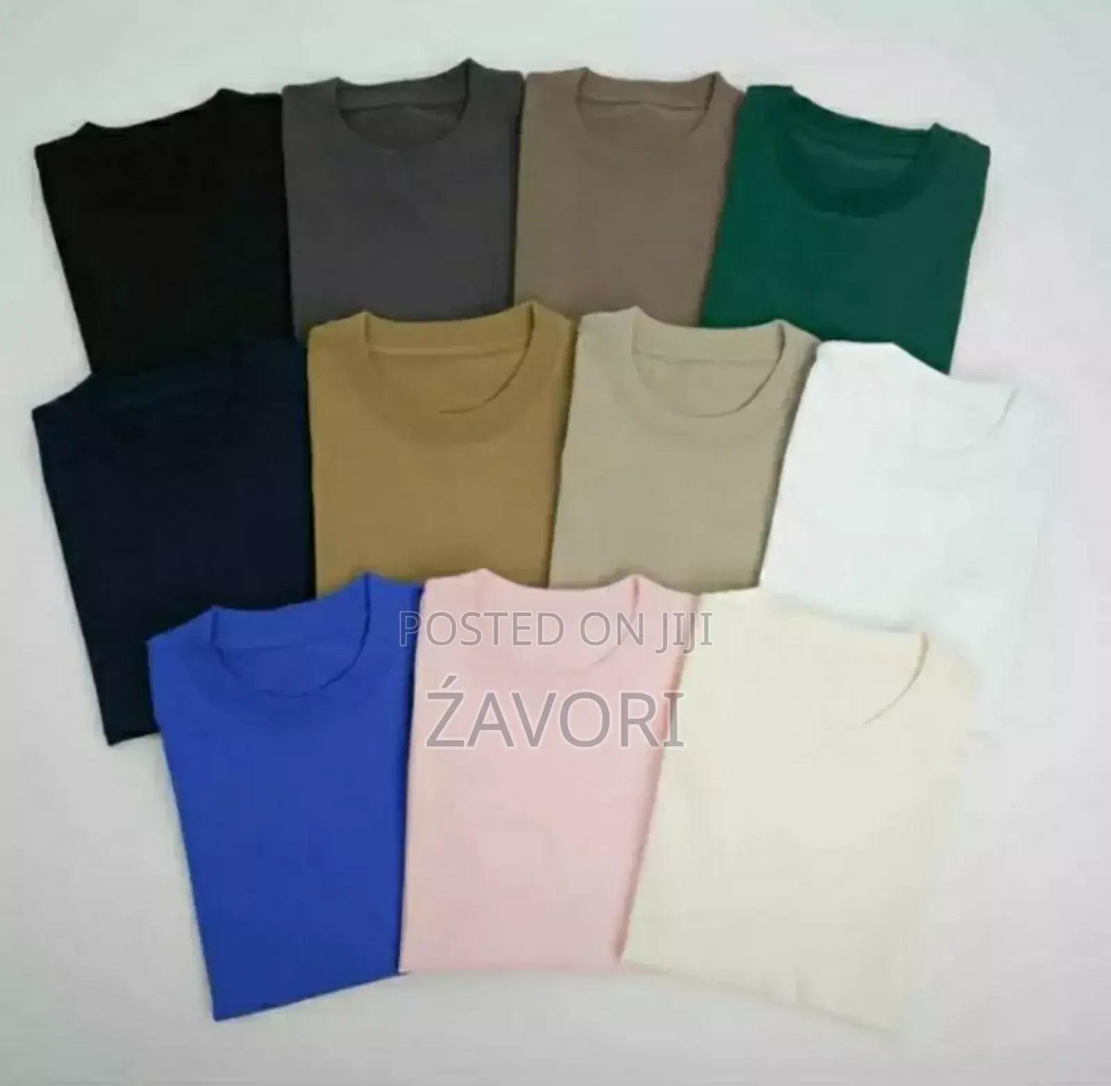 Plain Cotton T-Shirt / Multiple Colours Available