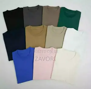 Plain Cotton T-Shirt / Multiple Colours Available