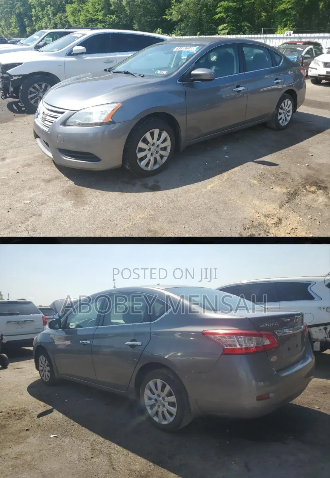 Nissan Sentra SV 4dr Sedan (1.8L 4cyl CVT) 2015 Gray