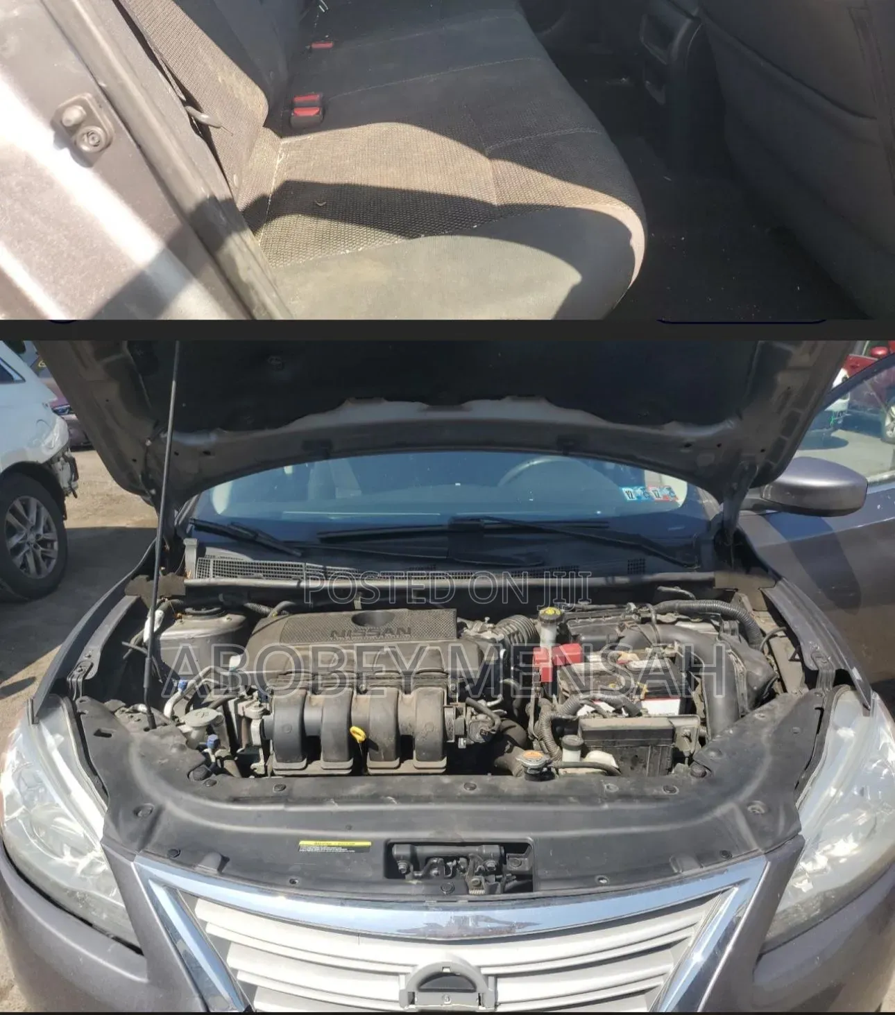 Nissan Sentra SV 4dr Sedan (1.8L 4cyl CVT) 2015 Gray
