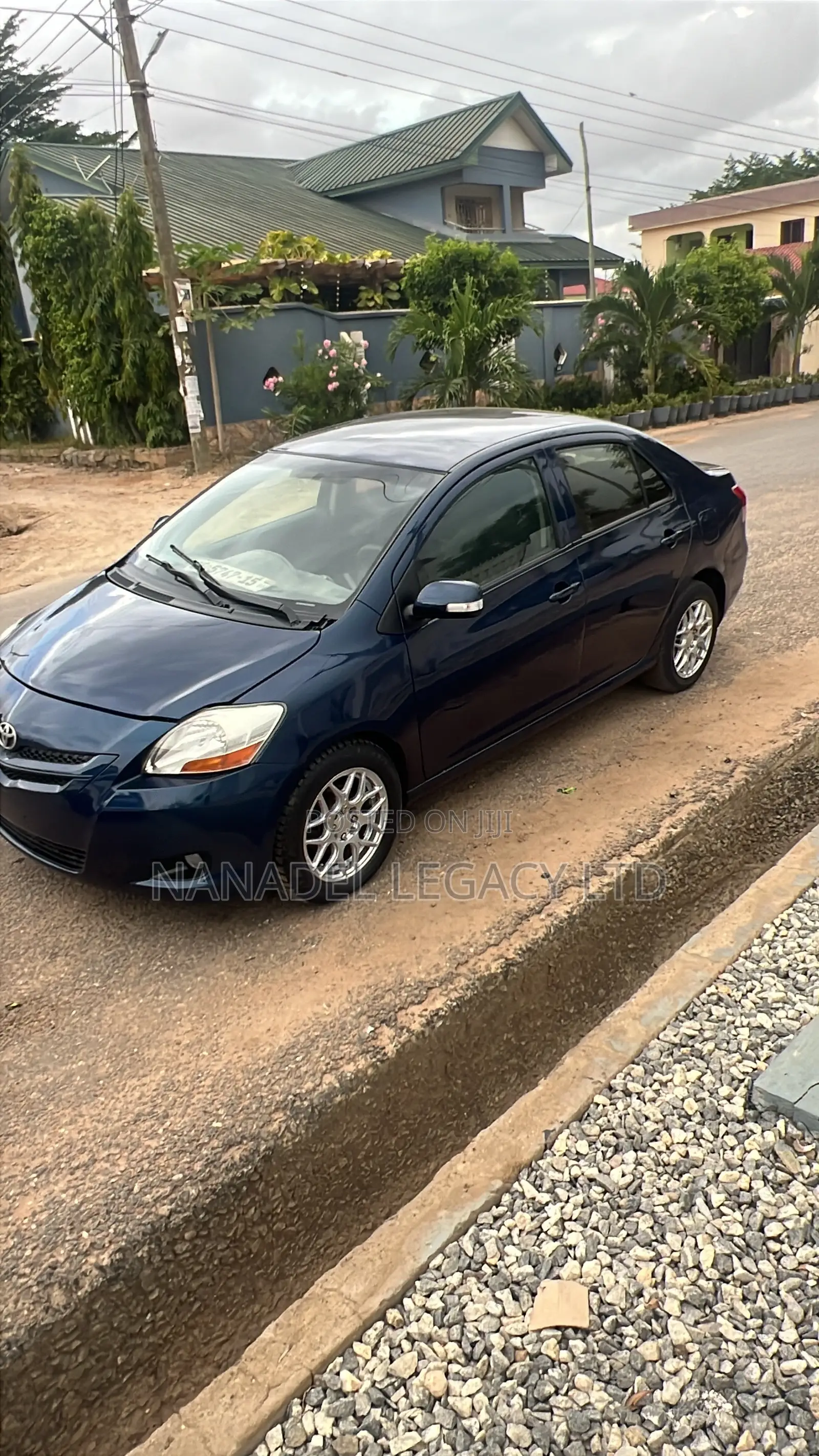 Toyota Yaris 2007 Blue