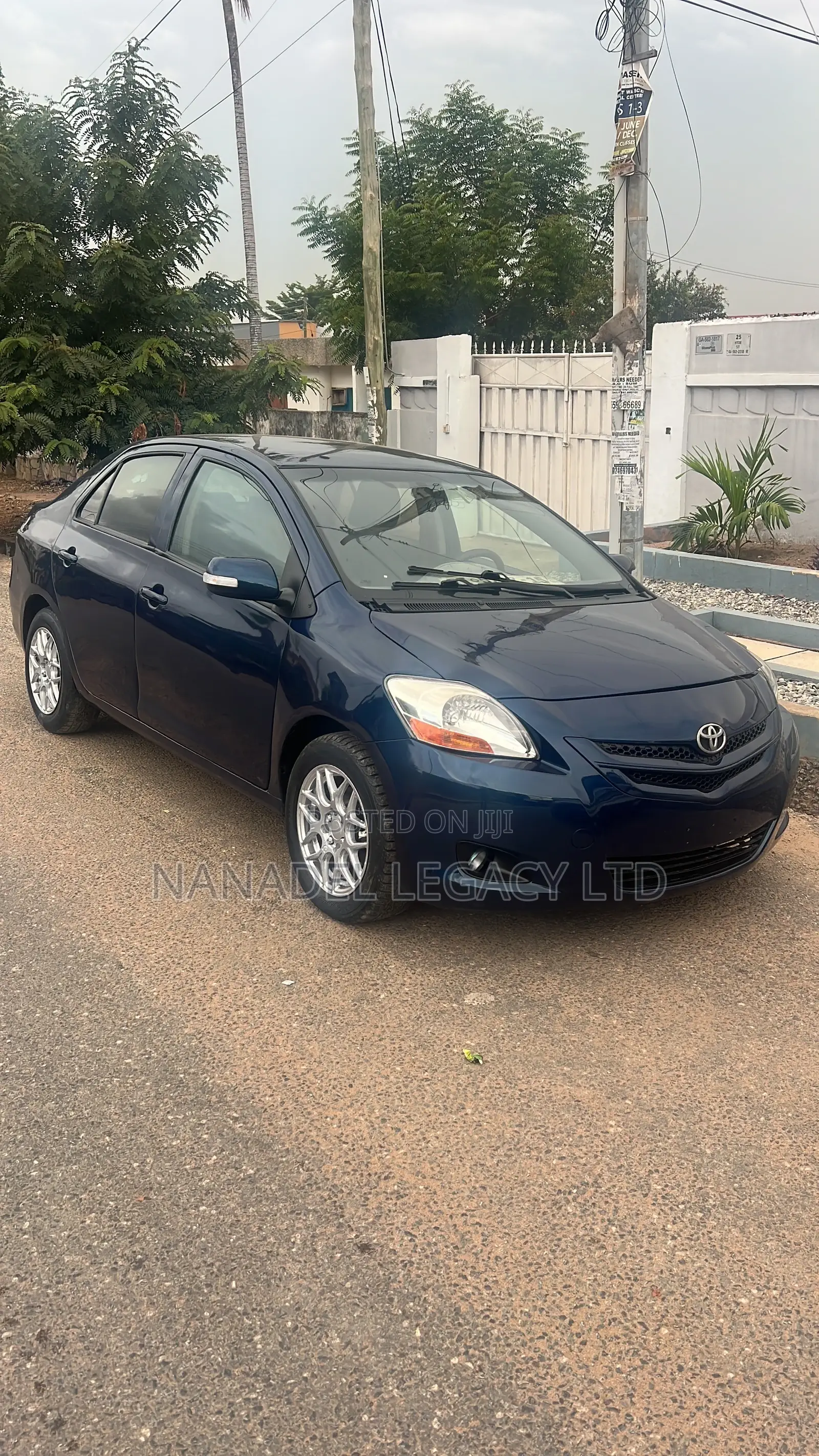 Toyota Yaris 2007 Blue