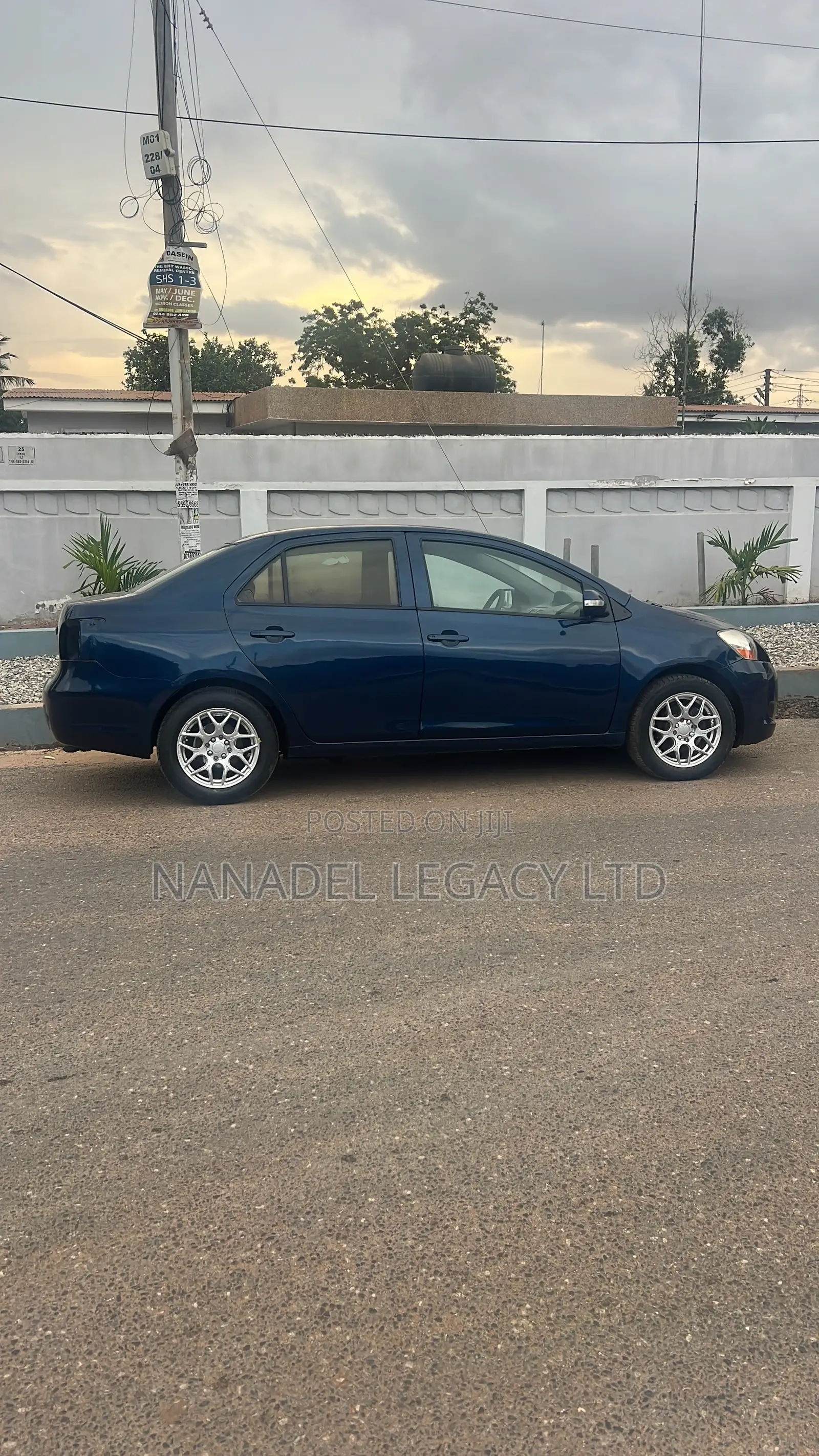 Toyota Yaris 2007 Blue