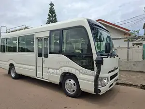 New Toyota Coaster 2025 White