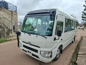 New Toyota Coaster 2025 White