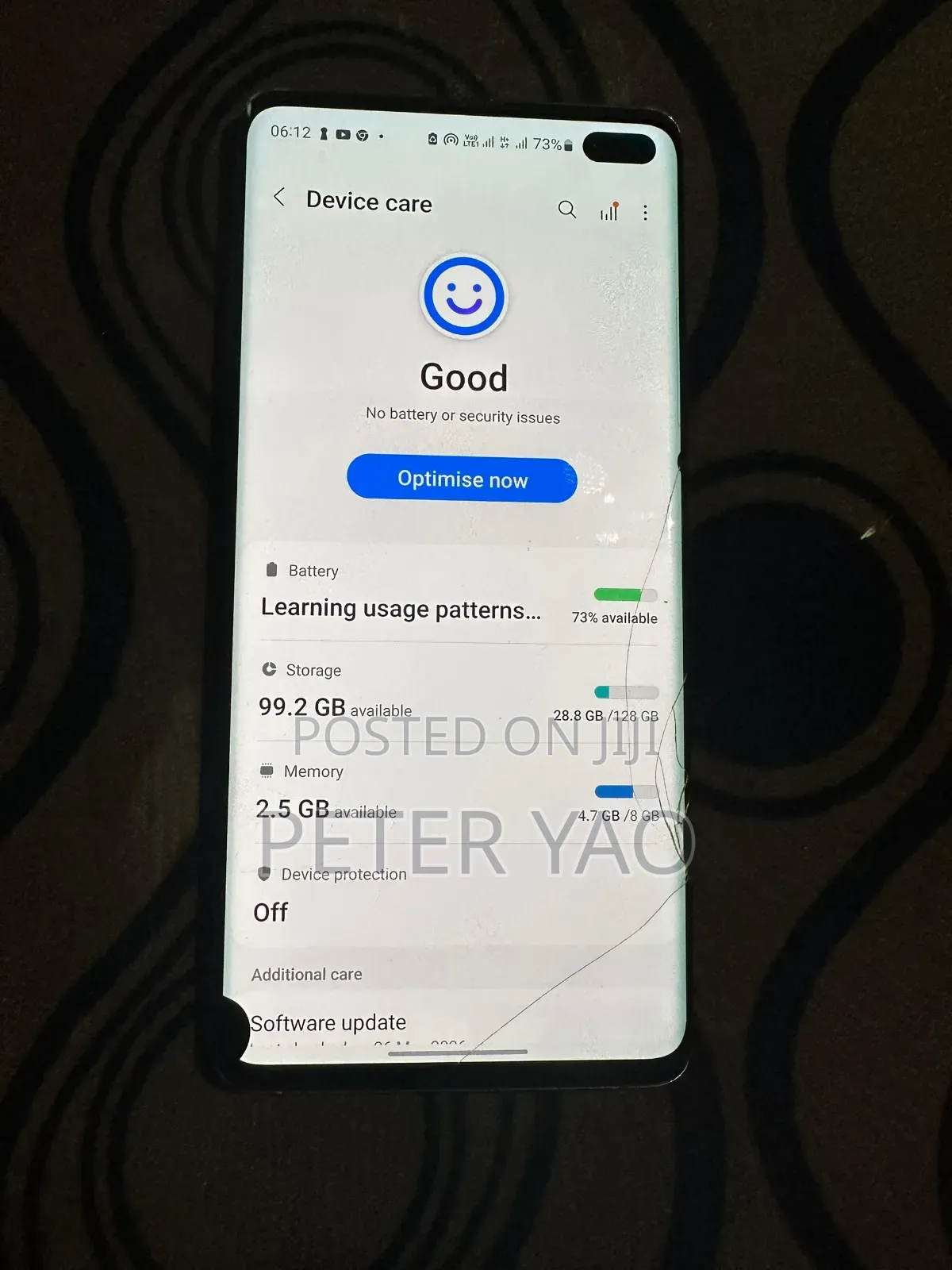 Samsung Galaxy S10 Plus 128 GB Blue