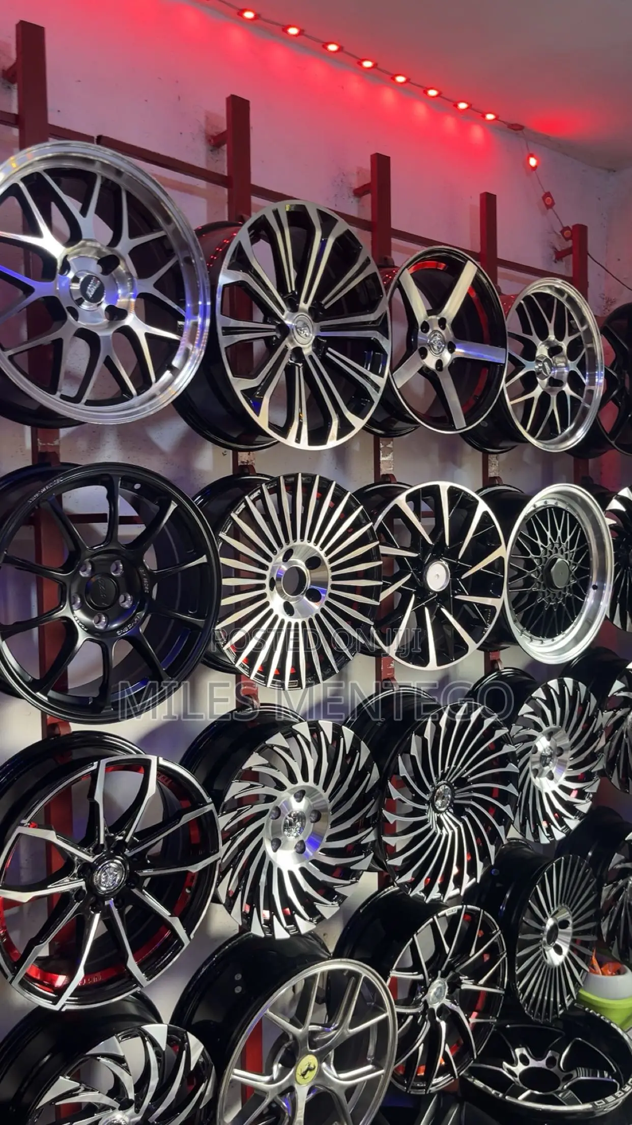 Car Bumper, Headlight And Rims