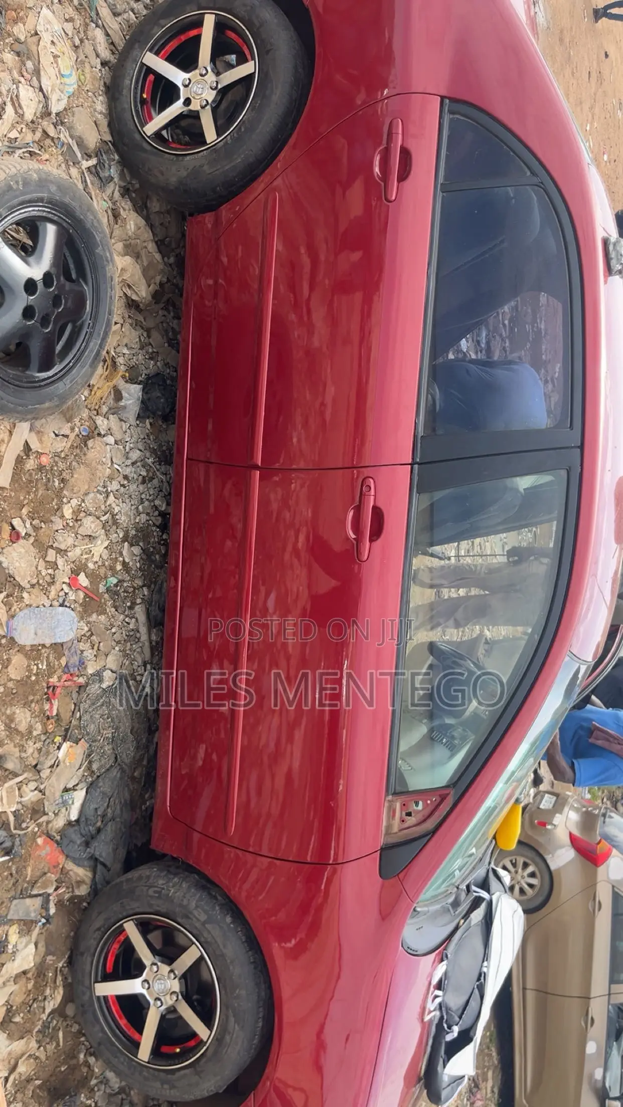 Car Bumper, Headlight And Rims