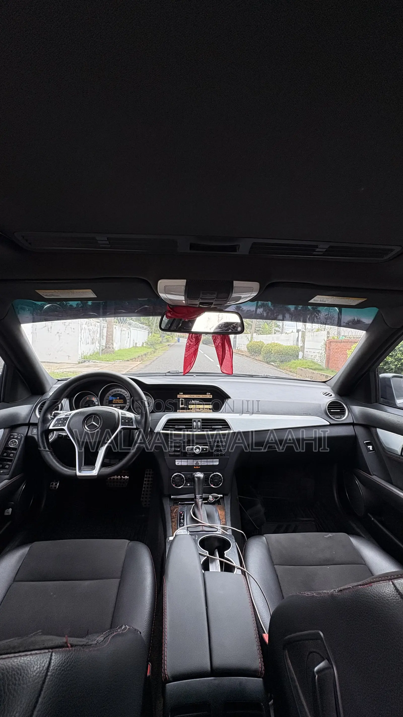 Mercedes-Benz C250 2014 Maroon