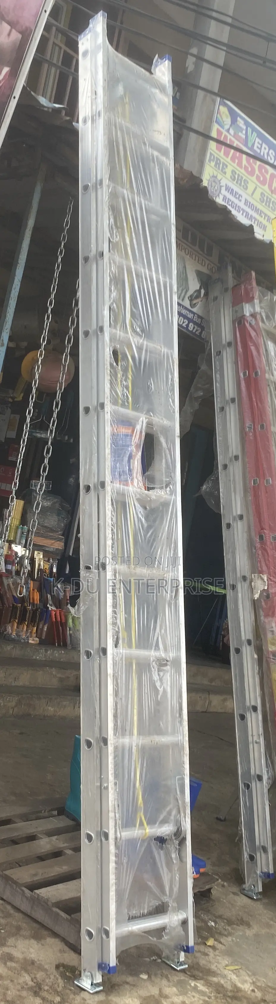 Wadfow Aluminum Ladder 2x12