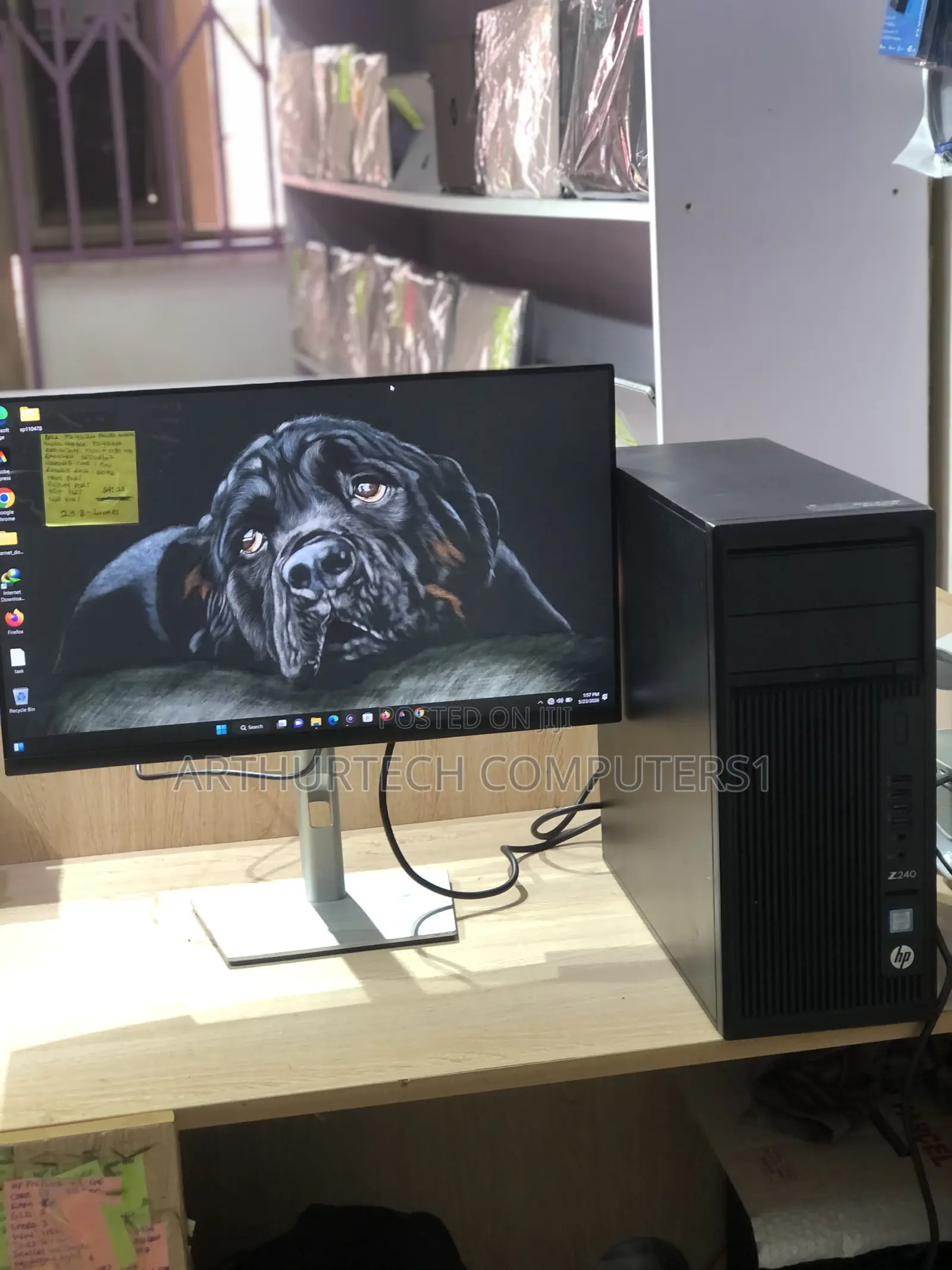 Desktop Computer HP Z240 8GB Intel Core i7 SSD 256GB