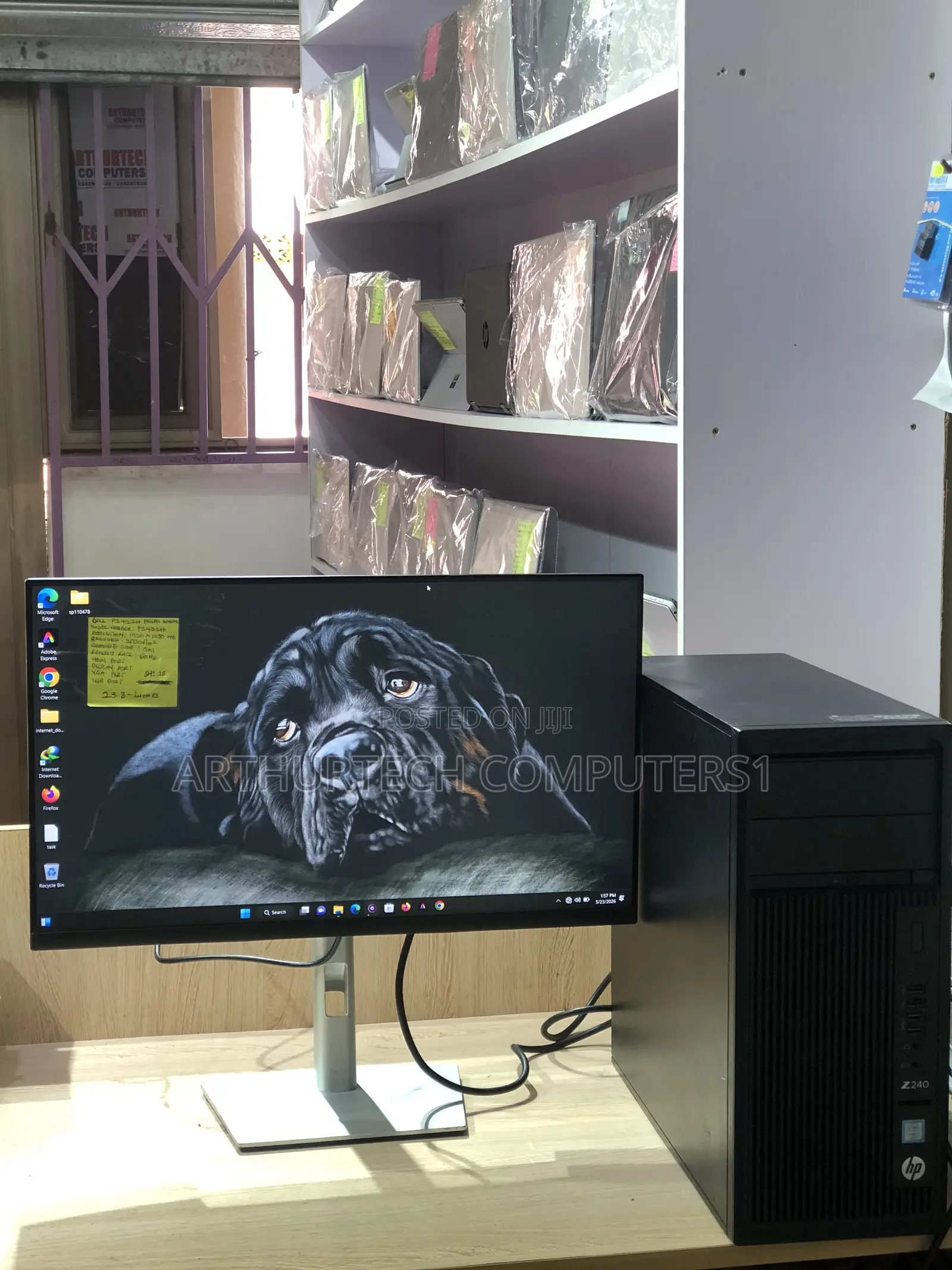 Desktop Computer HP Z240 8GB Intel Core i7 SSD 256GB