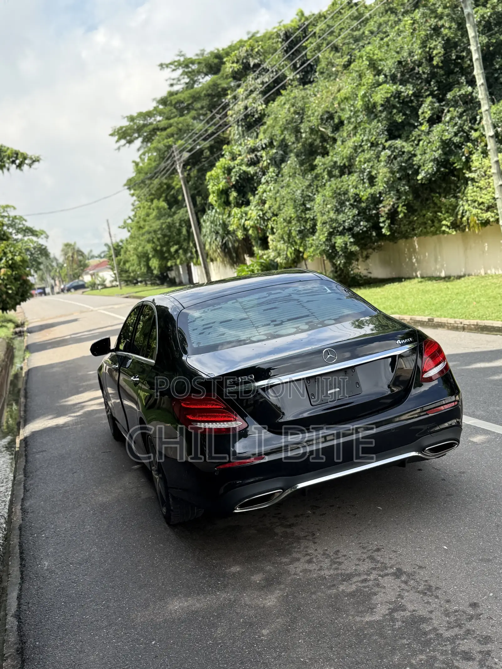 Mercedes-Benz E350 2020 Black