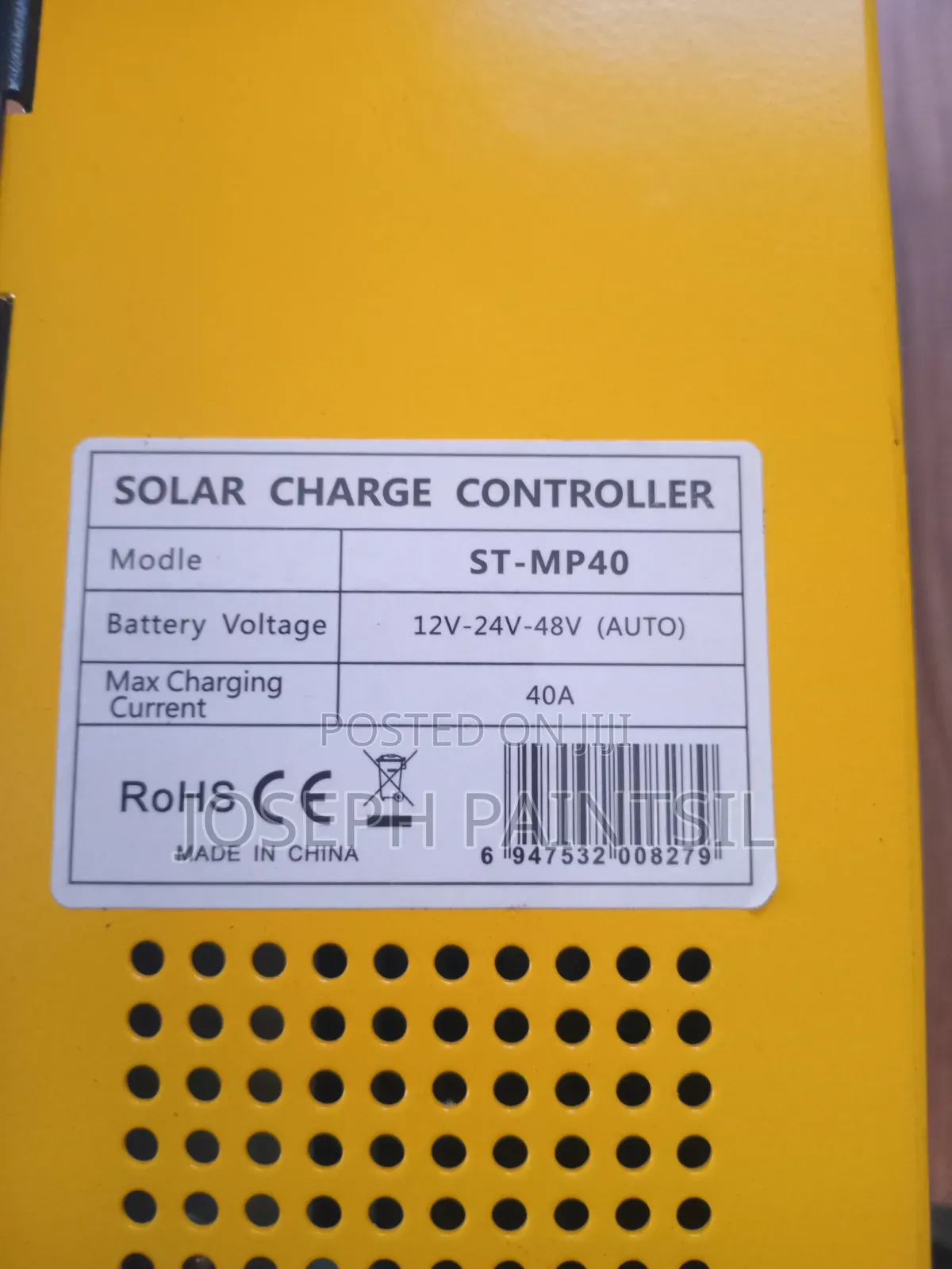 MPPT Charge Controller