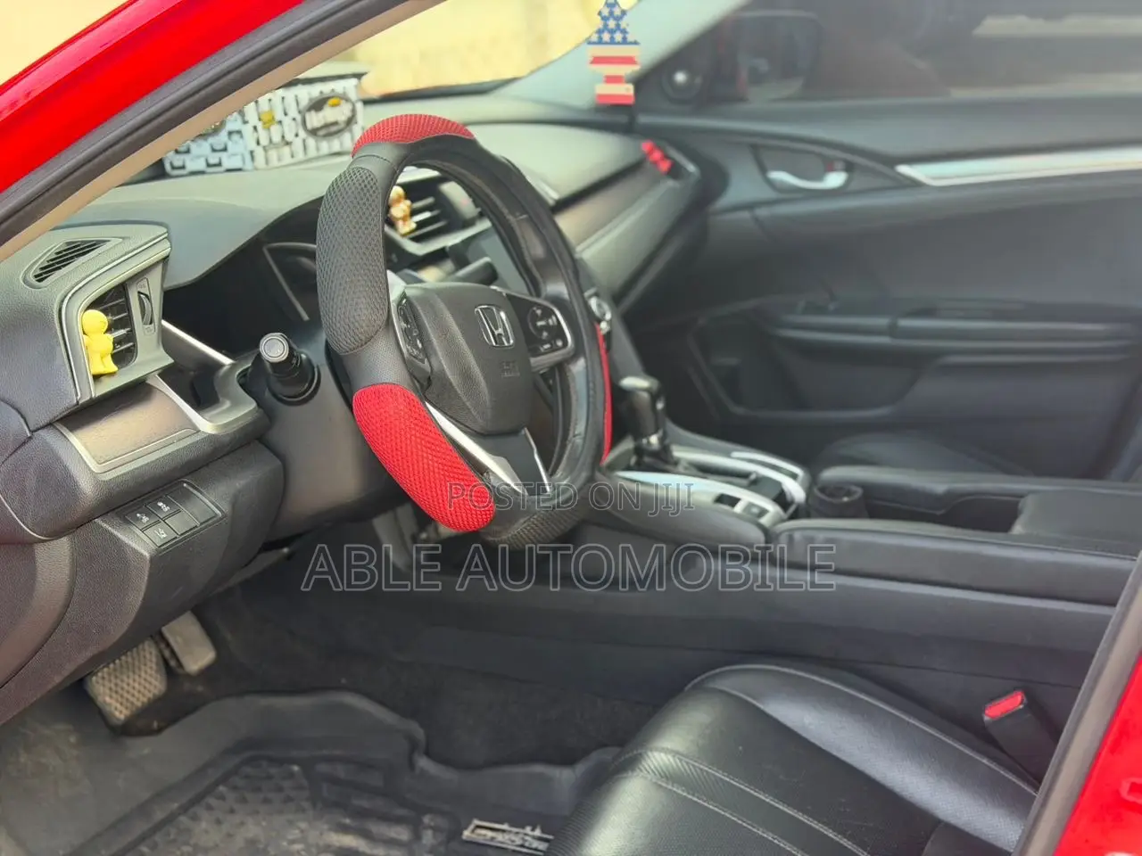 Honda Civic Touring 4dr Sedan (1.5L 4cyl) 2017 Red