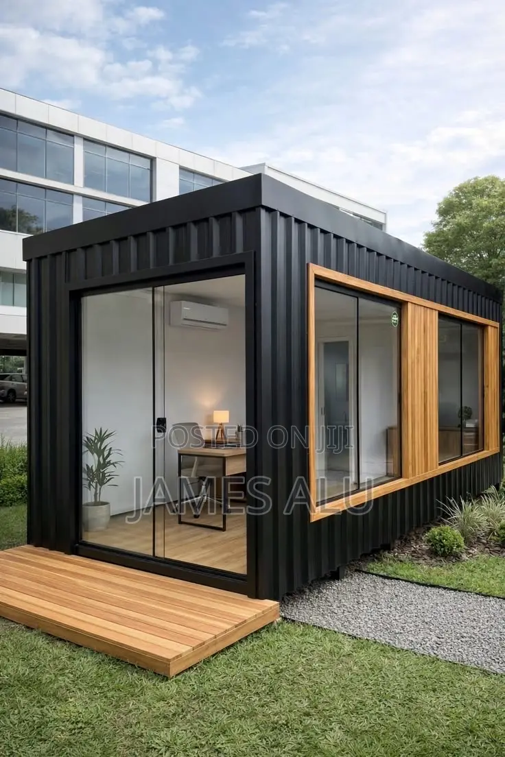 Shipping Container Interior and Exterior Installation