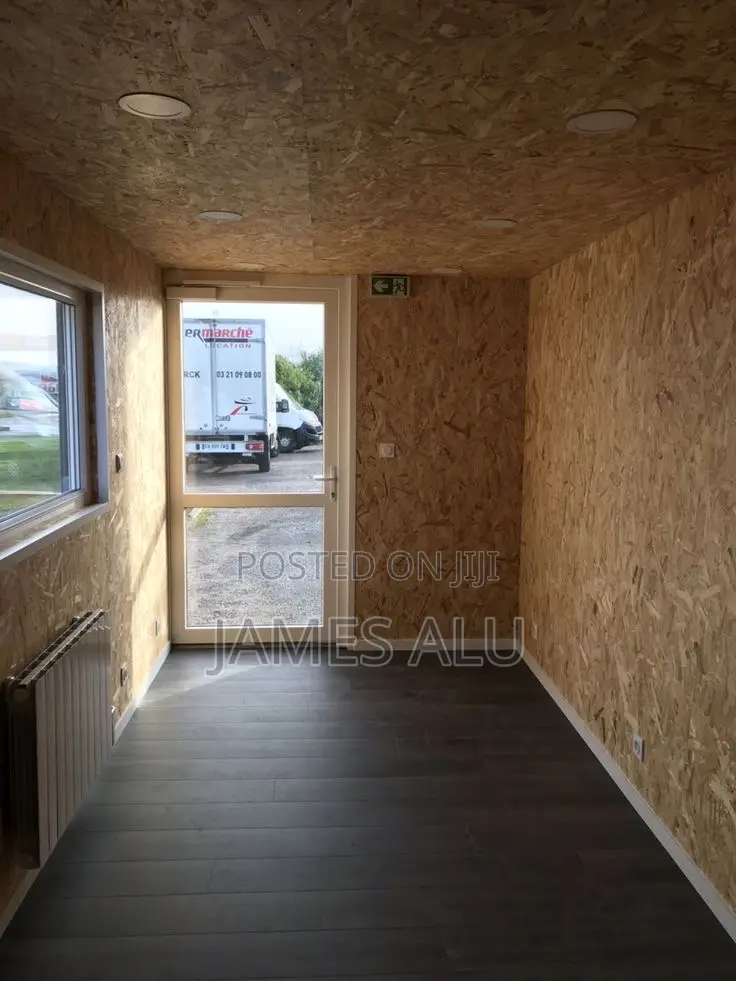 Shipping Container Interior and Exterior Installation