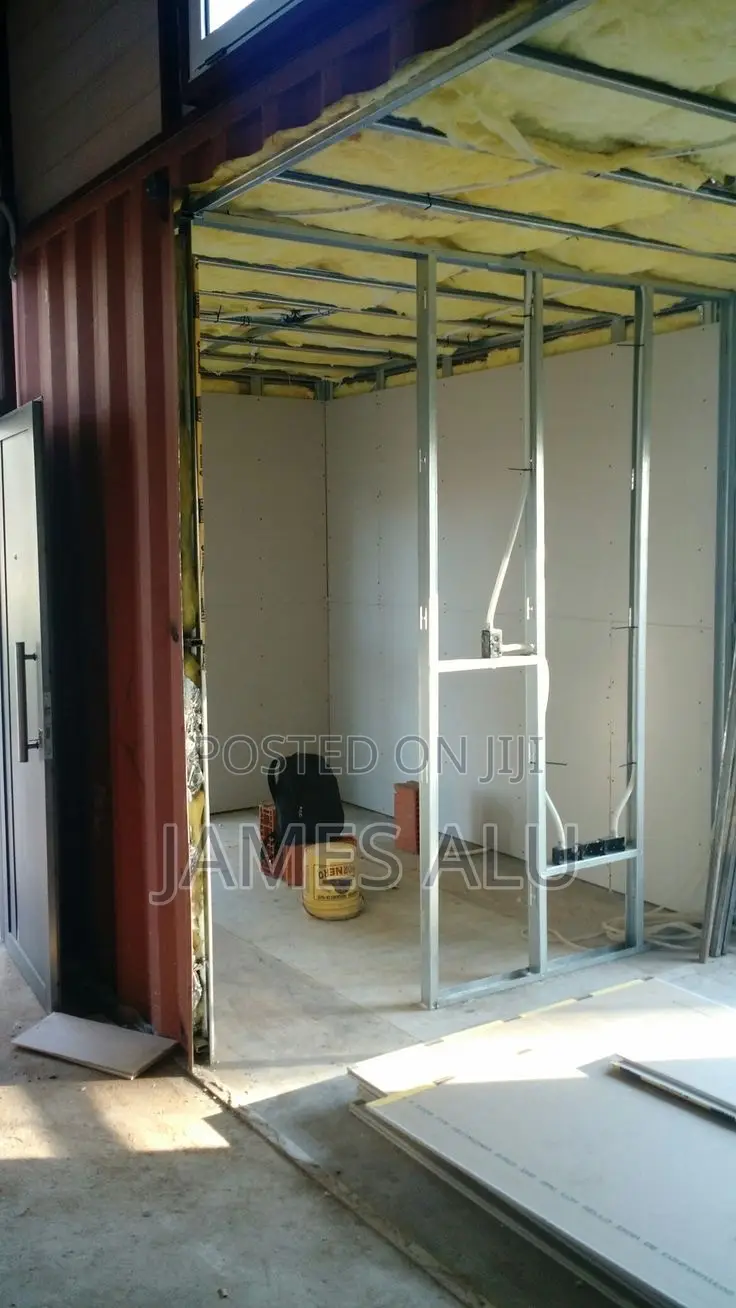 Shipping Container Interior and Exterior Installation