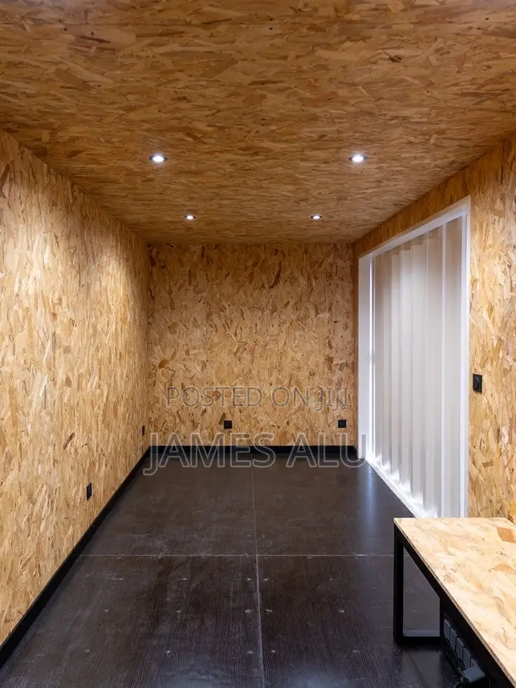 Shipping Container Interior and Exterior Installation