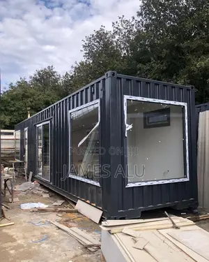 Shipping Container Interior and Exterior Installation