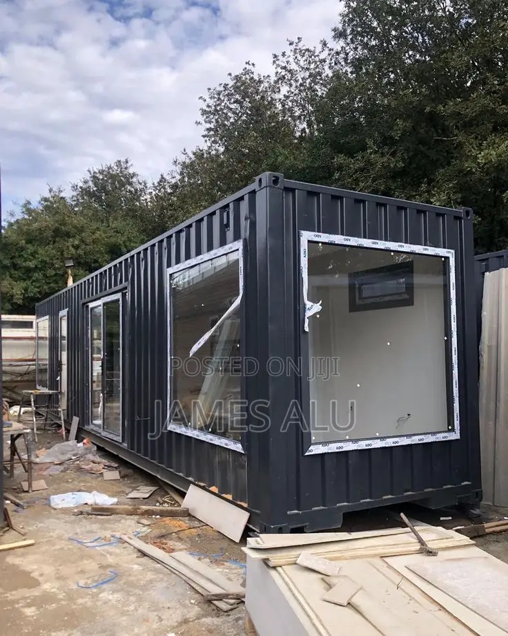 Shipping Container Interior and Exterior Installation