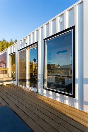 Shipping Container Interior and Exterior Installation