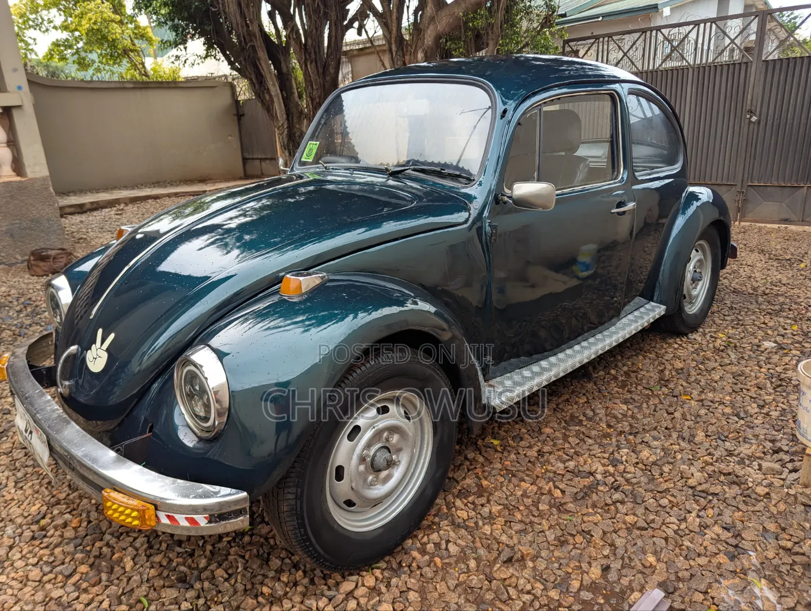 Volkswagen Beetle Cabriolet 1975 Green