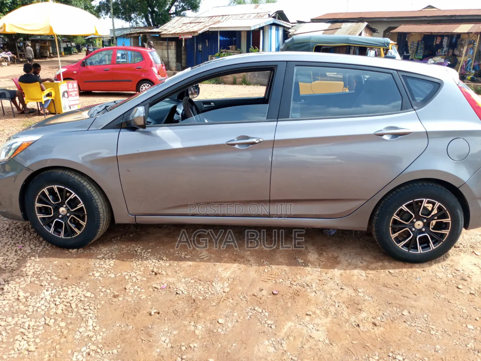 Hyundai Accent GLS 4dr Sedan (1.6L 4cyl 6M) 2015 Gray