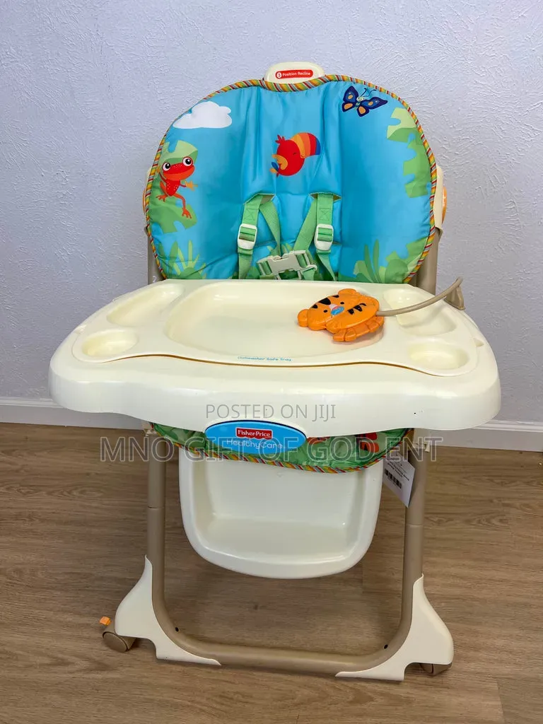 Fisher-Price Precious Planet High Chair, Sky Blue