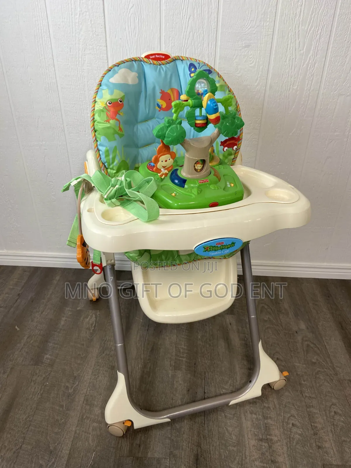 Fisher-Price Precious Planet High Chair, Sky Blue