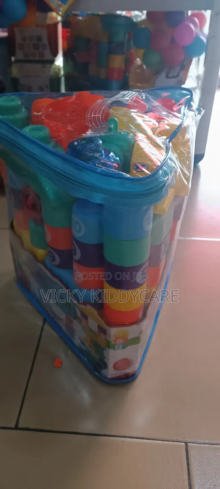 Jumbo Building Blocks With 123
