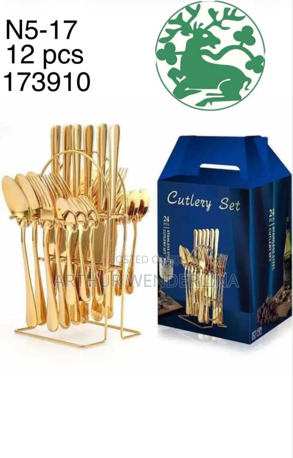Gold Cutter Set 24 Pieces
