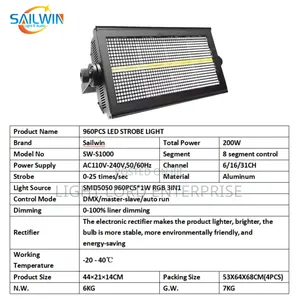 1200watts Strobe Light