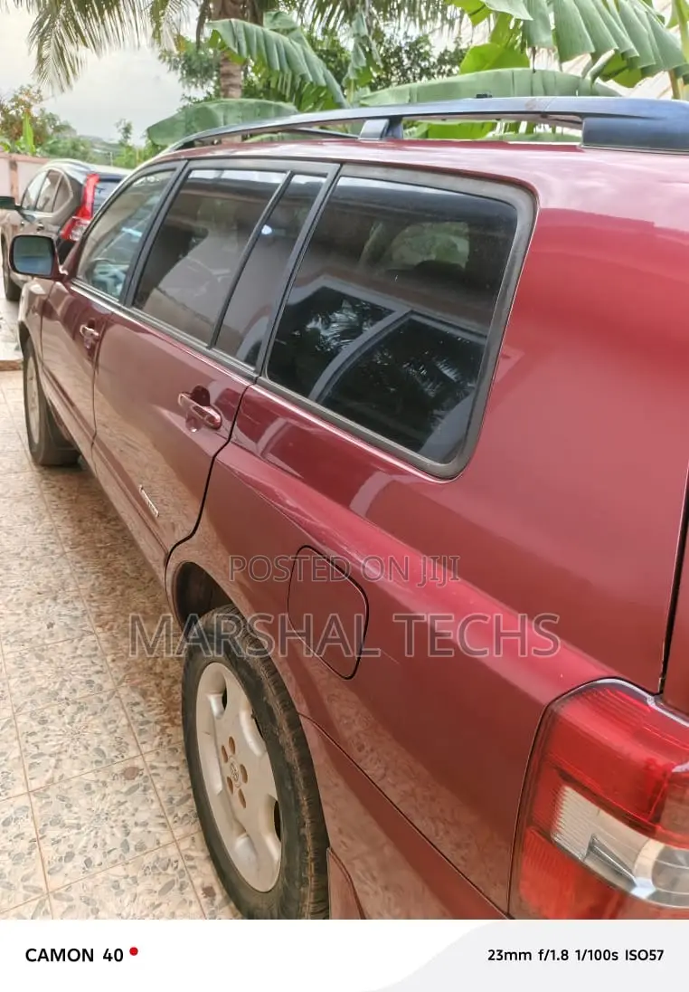 Toyota Highlander 4x4 2007 Red