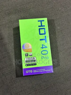 New Infinix Hot 40 Pro 256 GB Black