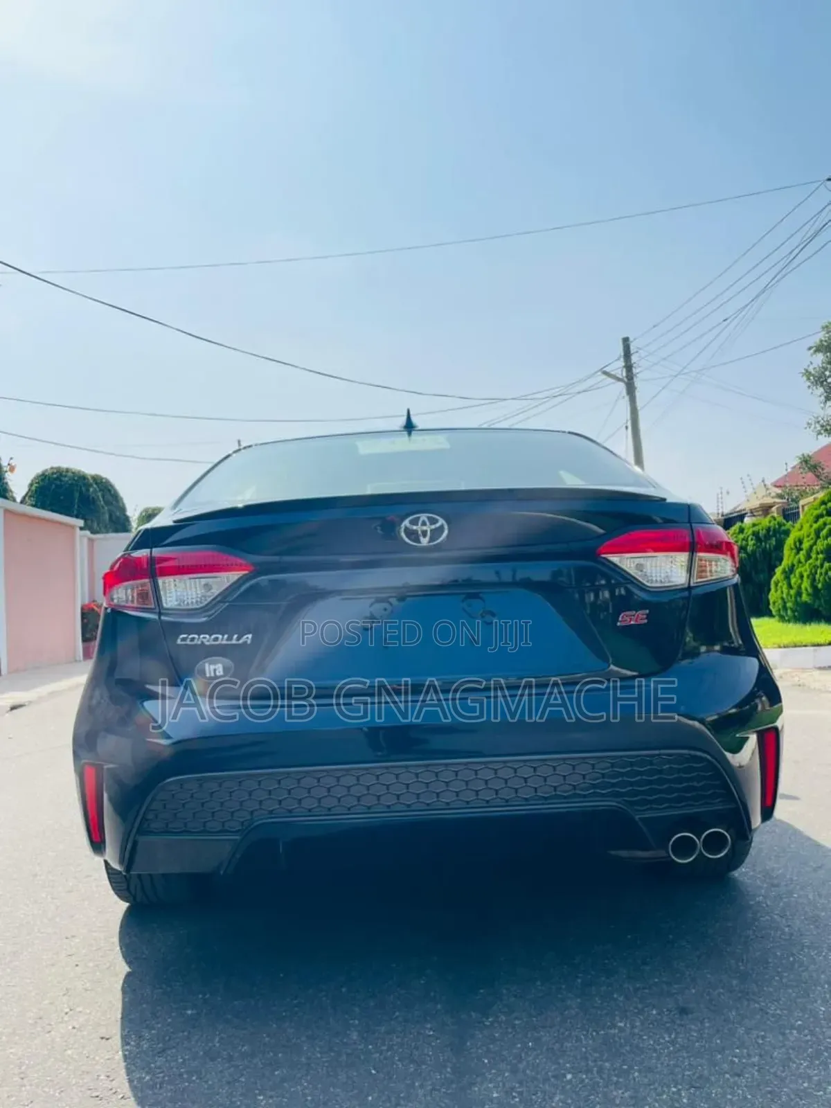Toyota Corolla SE 2020 Black