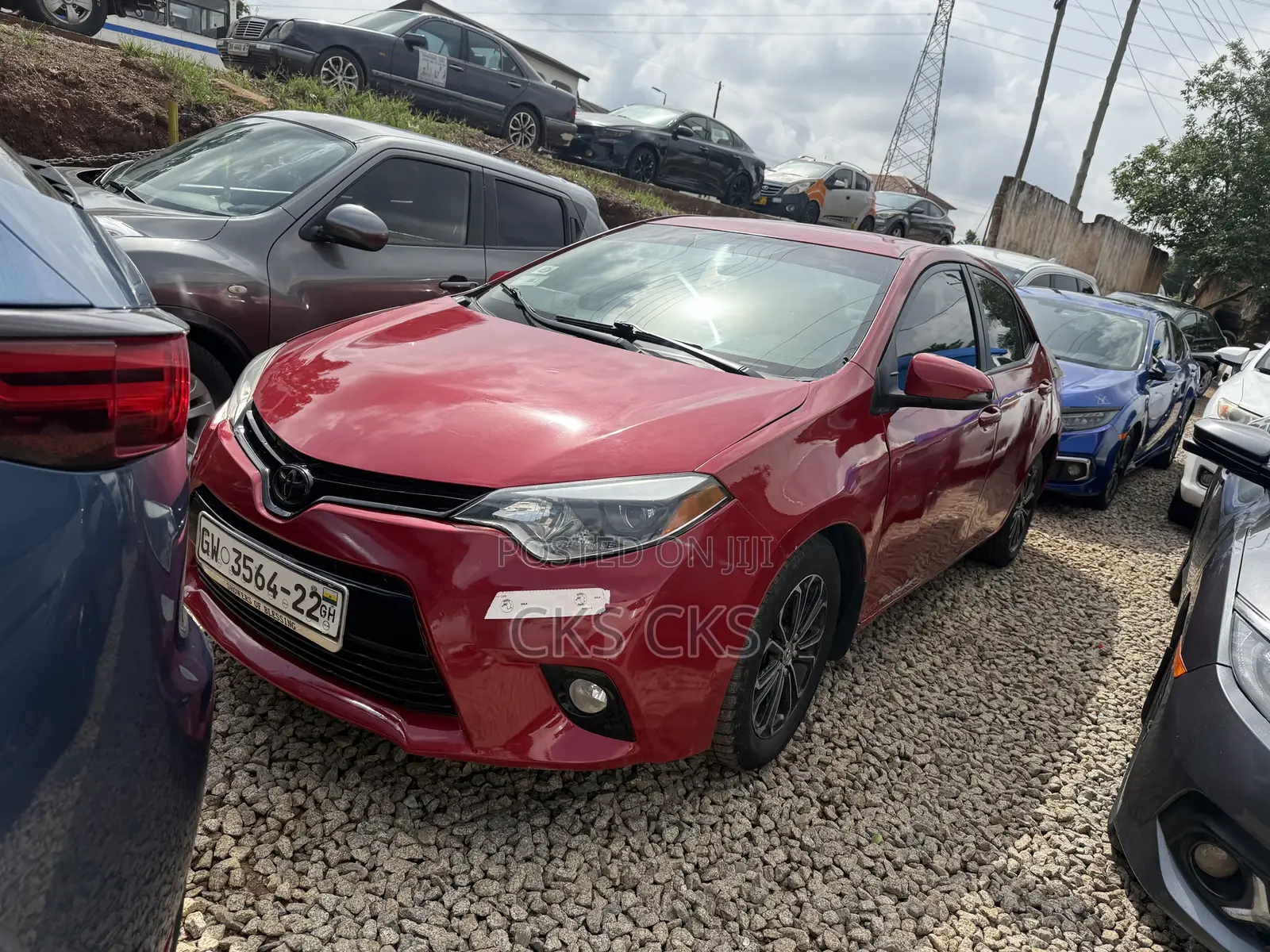 Toyota Corolla 2014 Red