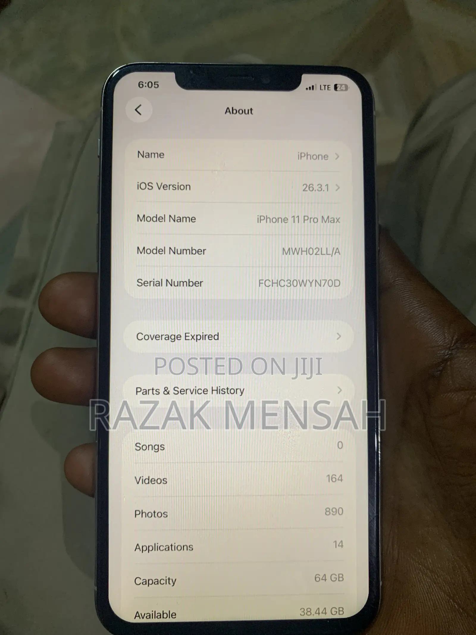 Apple iPhone 11 Pro Max 64 GB White