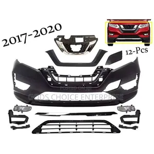 Complete Front Bumper Rouge 2017-2020