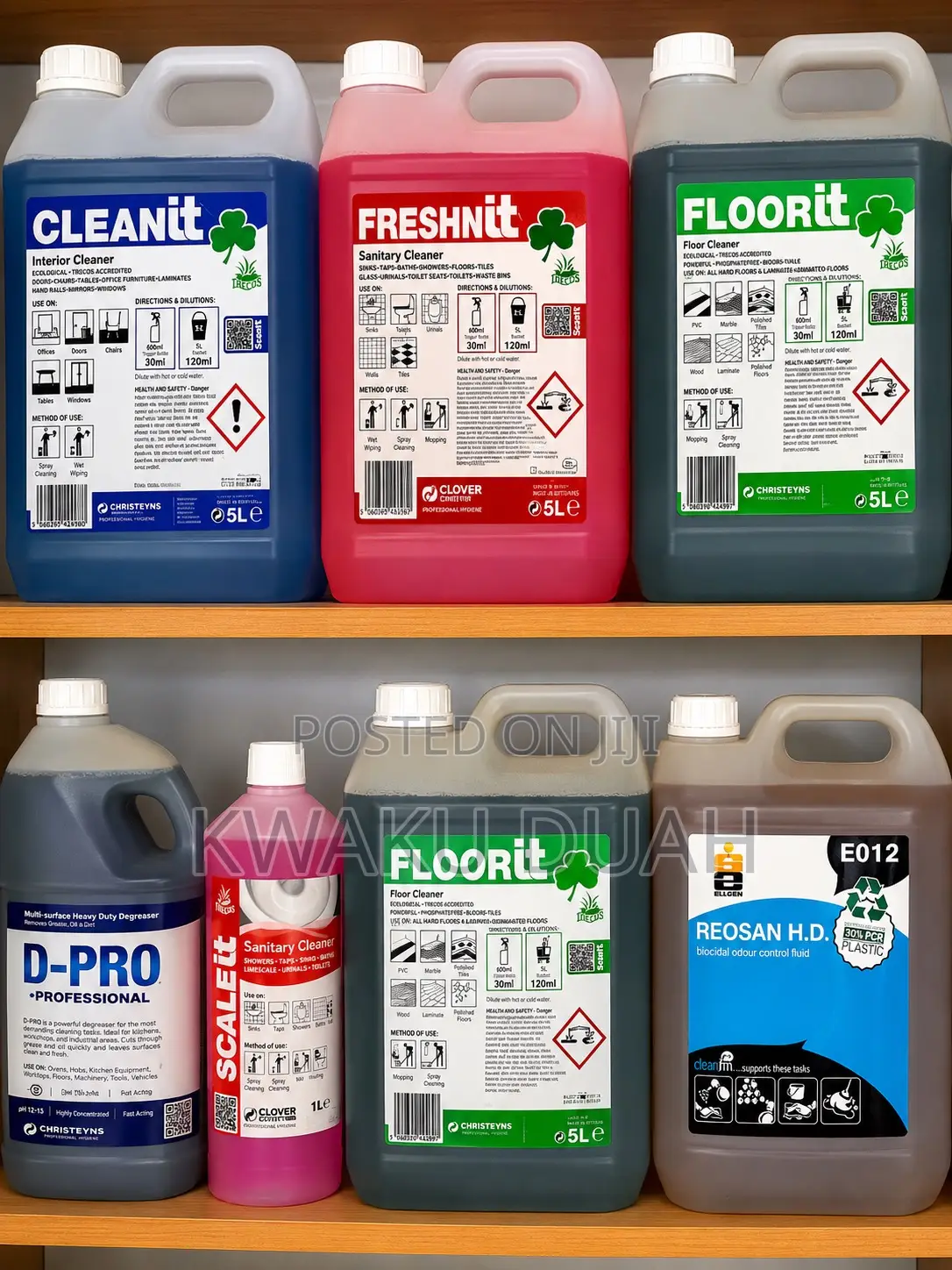 Professional Cleaning Chemicals Supplies
