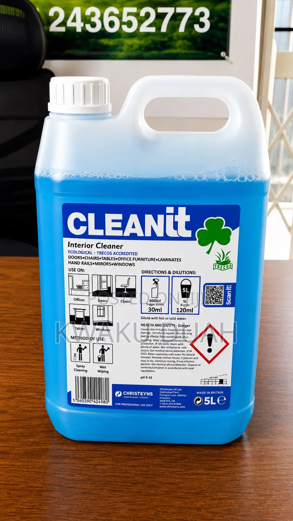 Professional Cleaning Chemicals Supplies
