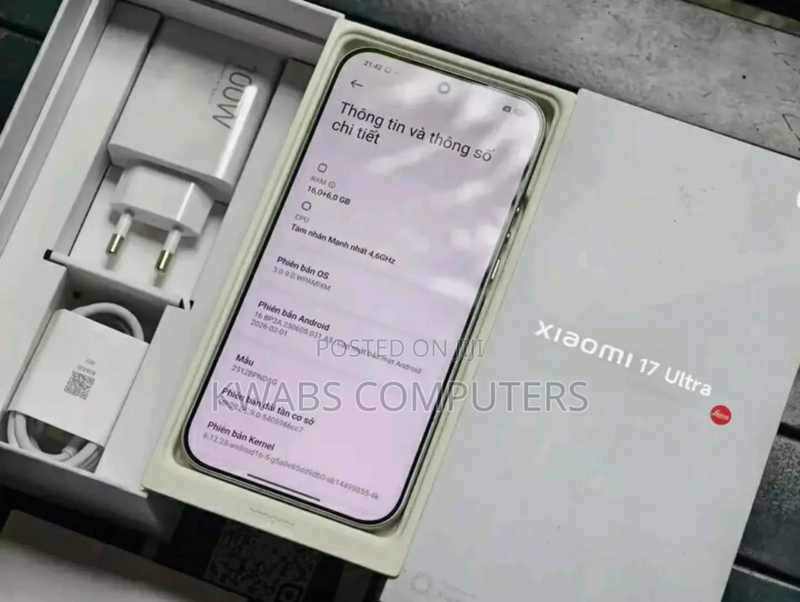 New Xiaomi 17 Ultra 512 GB Silver