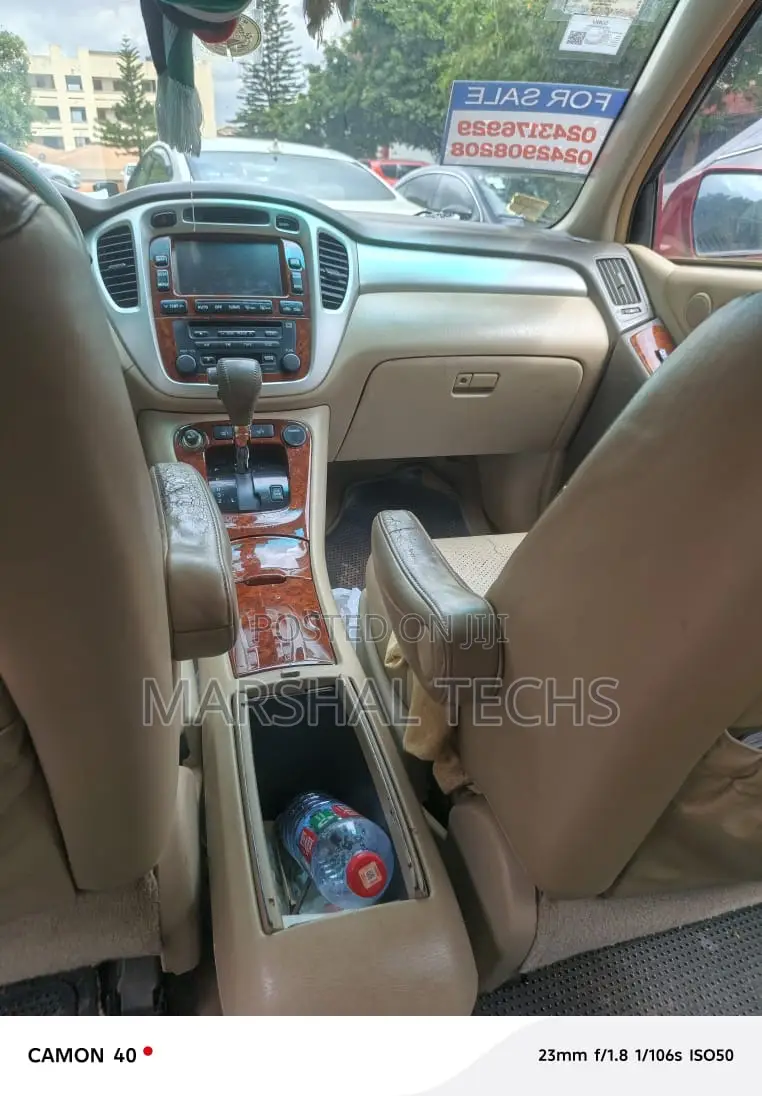 Toyota Highlander 4x4 2007 Red