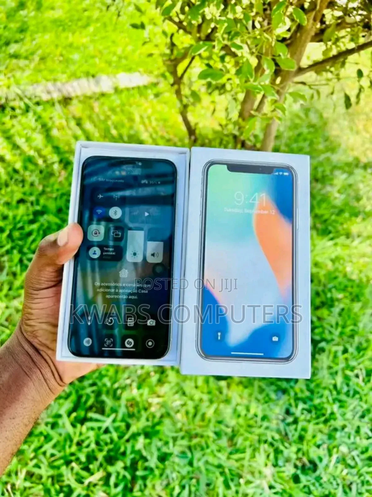 New Apple iPhone X 256 GB Silver