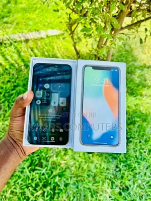 New Apple iPhone X 256 GB Silver