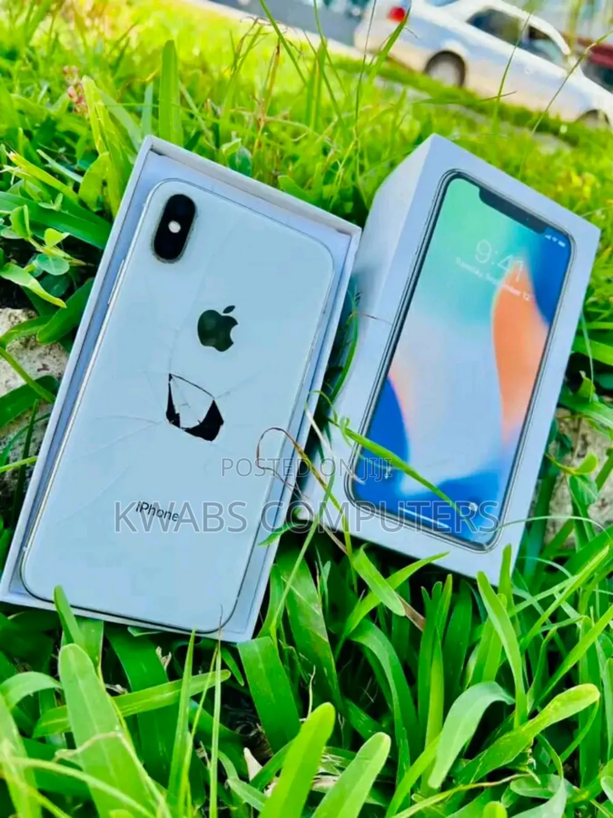 New Apple iPhone X 256 GB Silver