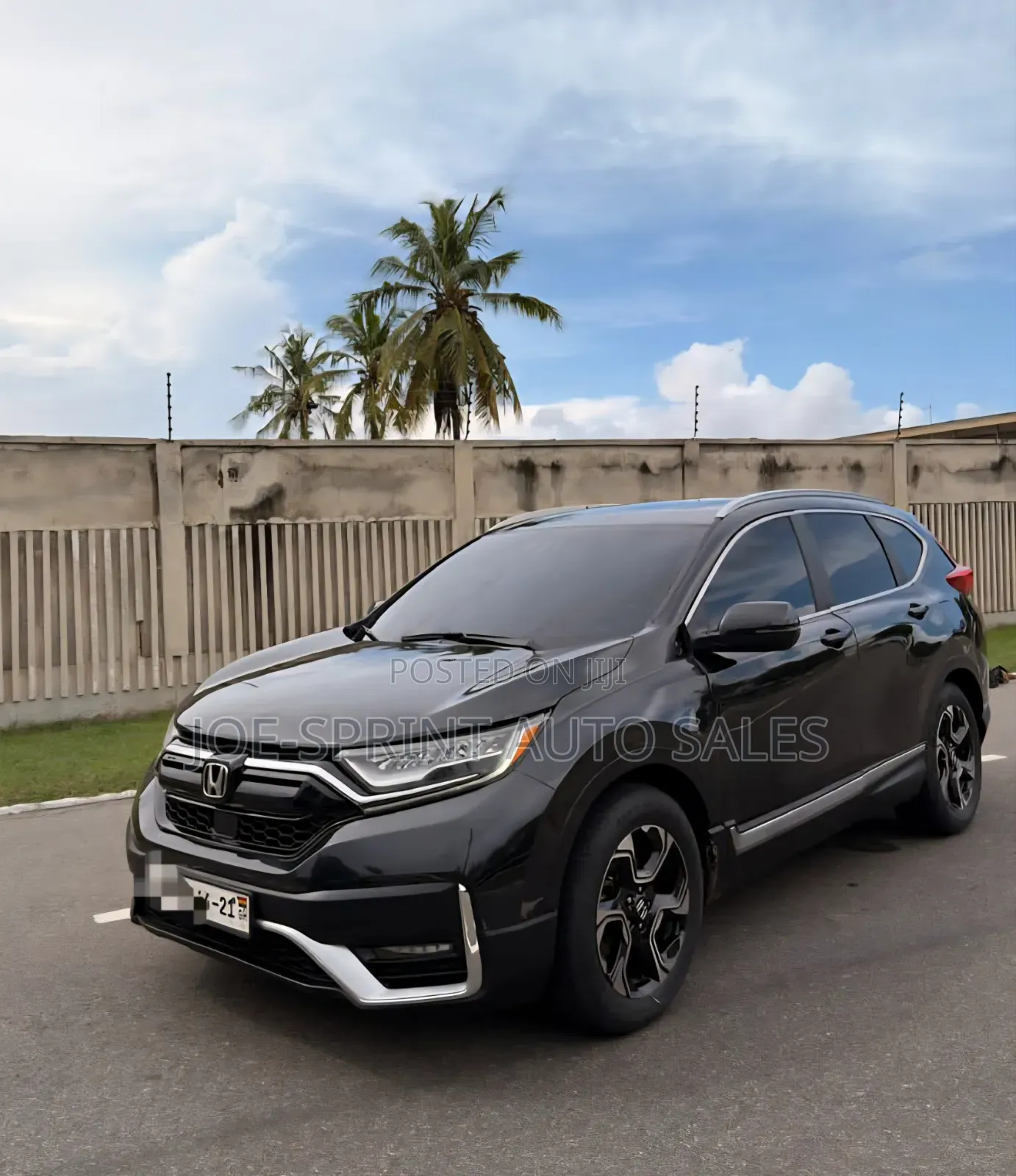 Honda CR-V Touring 4dr SUV AWD (1.5L 4cyl CVT) 2017 Black