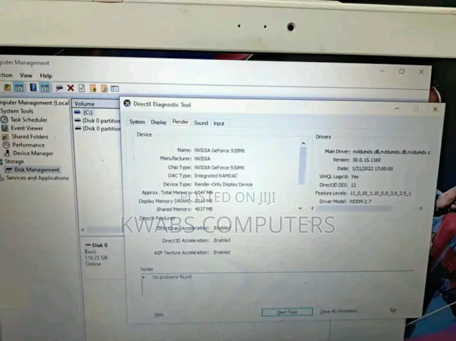 Laptop Asus A42JK 8GB Intel Core i5 SSD 512GB